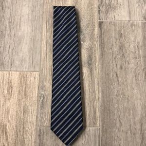 Striped Italian silk tie